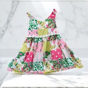 Hartstrings Patches Print Dress